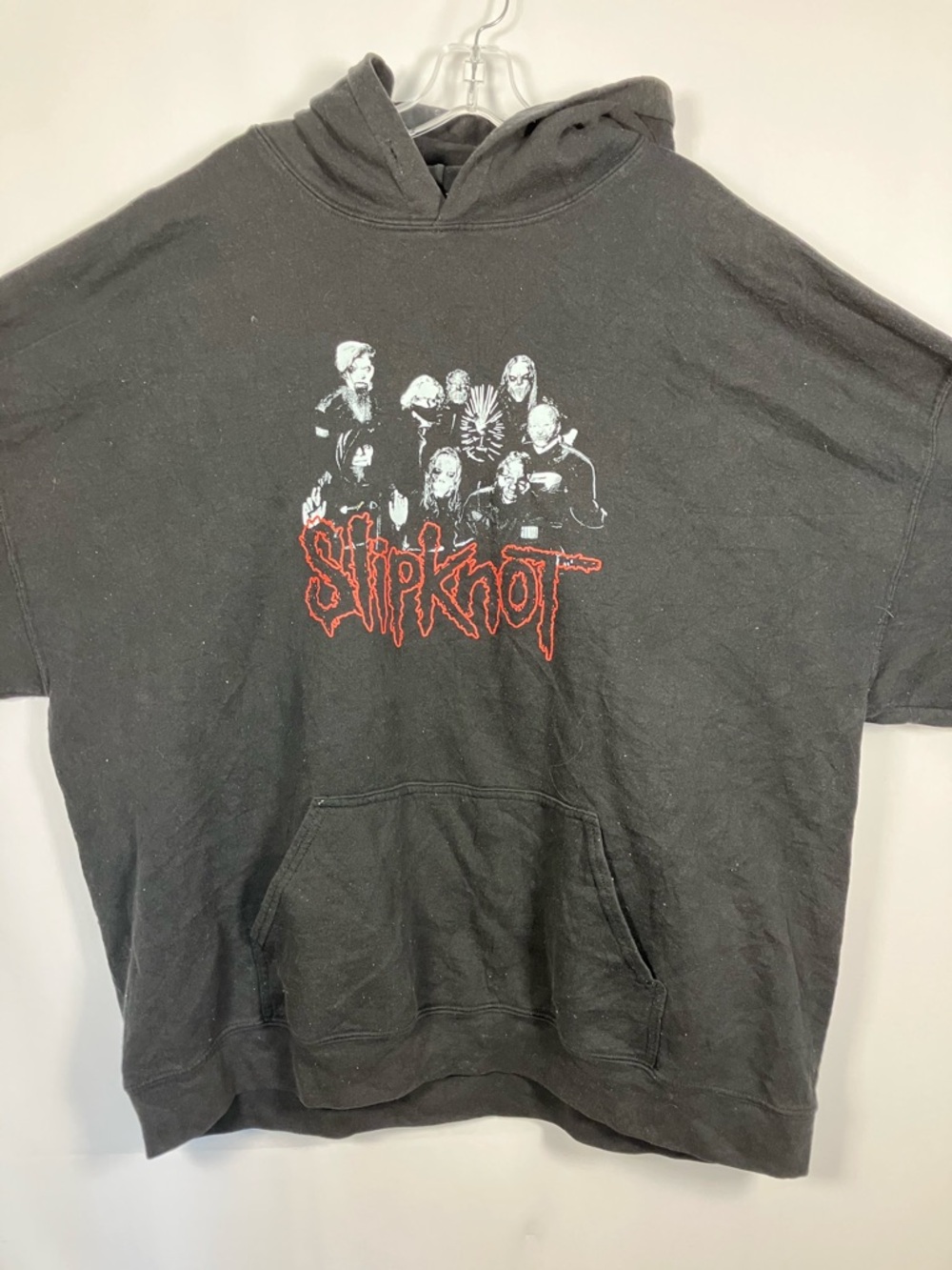 Slipknot Black Graphic Hoodie — Band Logo Pullover